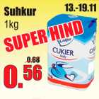 Suhkur 1 kg