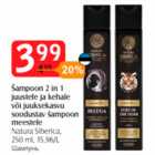 Allahindlus - Šampoon 2 in 1 juustele ja kehale või juuksekasvu soodustav šampoon meestele