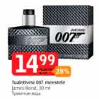 Tualettvesi 007 meestele