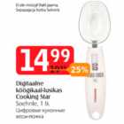 Digitaalne köögikaal-lusikas Cooking Star