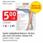 Naiste sukkpüksid Repose, 40 den, värv nero või visone, suurus S-XL