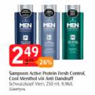 Šampoon Active Protein Fresh Control, Cool Menthol või Anti Dandruff