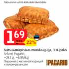 Suitsukanapirukas murulauguga, 3 tk pakis