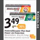 Proteesifiksaator Plus Dual Power või Protection