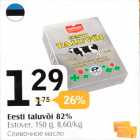 Allahindlus - Eesti taluvõi 82%