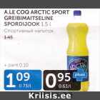 A.LE COQ ARCTIC SPORT GREIBIMAITSELINE SPORDIJOOK 1,5 L