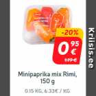 Minipaprika
mix Rimi, 150 g

