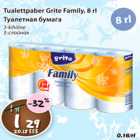 Allahindlus - Tualettpaber Grite Family