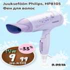 Juukseföön Philips HP8105