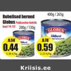 Allahindlus - Rohelised herned
Globus