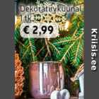 Dekoratiivkuunal, 1 tk