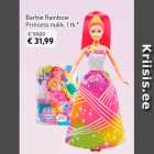 Allahindlus - Barbie Rainbow Princess nukk, 1 tk*