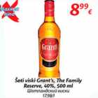 Allahindlus - Šoti viski Crant´s, The Family Reserve