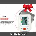 Täisautomatne vererõhumõõtja koos vooluadapteriga FT-C04