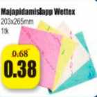 Allahindlus - Majapidamislapp Wettex