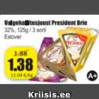 Allahindlus - Valgehallitusjuust President Brie