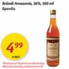 Allahindlus - Brändi Amazonia, 36%, 500 ml