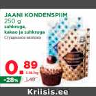 JAANI KONDENSPIIM
250 g