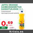 Allahindlus - JAFFA ORANGE
KARBONISEERITUD
KARASTUSJOOK 1,5 L