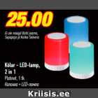 Kõlar - LED-lamp, 2 in 1