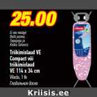 Triikimislaud VE Compact või triikimislaud VE 114 x 34 cm