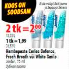 Hambapasta Caries Defence, Fresh Breath või White Smile