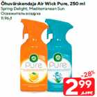 Allahindlus - Õhuvärskendaja Air Wick Pure, 250 ml

