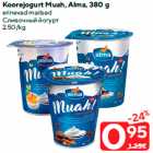 Koorejogurt Muah, Alma, 380 g
