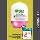 Rulldeodorant
Black-White Color,
Garnier, 50 ml