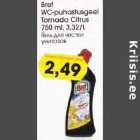 Allahindlus - Bref WC-puhastusgeel Tornado Citrus 750 ml
