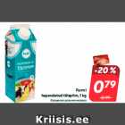 Магазин:Hüper Rimi, Rimi,Скидка:hapendatud täispiim, 1 kg
Квашеное цельное молоко