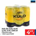 Allahindlus - Hele õlu Saku Kuld 