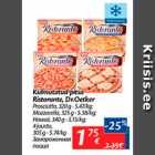 Allahindlus - Külmutatud pitsa Ristorante, Dr.Oetker