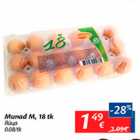 Allahindlus - Munad M, 18 tk