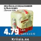 HELE ÕLU A. LE COQ ALEXANDER