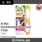 Allahindlus - Air Wick õhuvärskendaja Stick up Peach 2 tk/pk