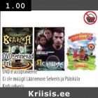 Магазин:Selver,Скидка:DVD в ассортименте
