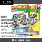 Магазин:Selver,Скидка:Пшеничные квадратики со вкусом корицы или зерновые шарики со вкусом какао