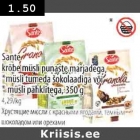 Магазин:Selver,Скидка:Хрустящие мюсли с красными ягодами, темным шоколадом или орехами