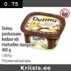 Delma
poolrasvane koduse või maitseline margariin 400 g