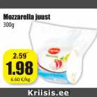 Mozzarella juust
300g