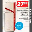 Alkohol - KPN
kvaliteetvahuvein
Mumm Brut,
12%, 75 cl*