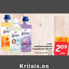 Lenor
pesuloputusvahend,
31 pesukorda, 930 ml*