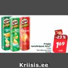 Allahindlus - Pringles
kartulikrõpsud, 165 g**
• 3 sorti