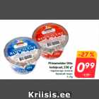 Allahindlus - Piimameister Otto
kodujuust, 330 g* • hapukoorega • koorene