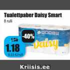 Магазин:Grossi,Скидка:Туалетная бумага Daisy
8 рулонов