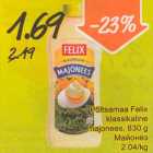 Põltsamaa Felix klassikaline majonees, 830 g