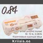 Old Farmer pruunid munad M, 10 tk, 0,08/tk
