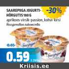 Allahindlus - SAAREPIIGA JOGURTIHÕRGUTIS
180 G