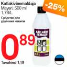 Allahindlus - Katlakivieemaldaja